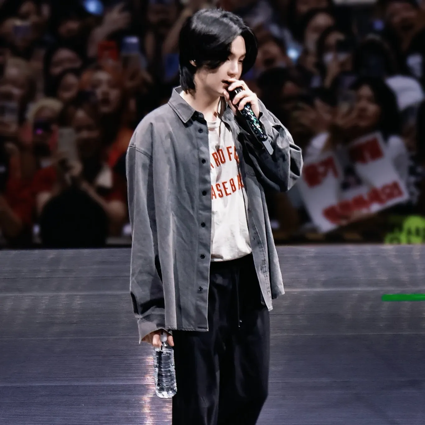 A moment captured by BTS's fan