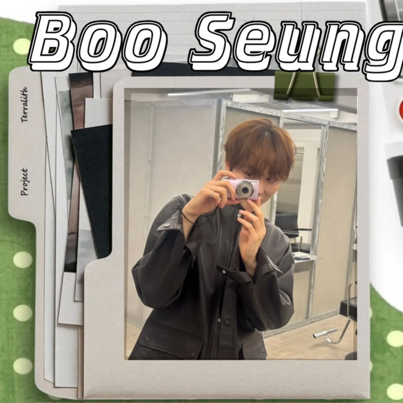 A moment captured by Seungkwan (SEVENTEEN)'s fan