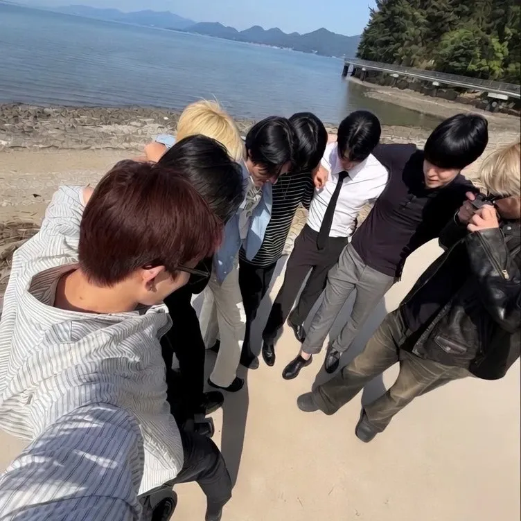 에이티즈의 비하인드 컷