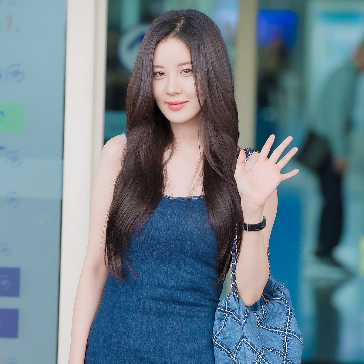 A moment captured by Seohyun (Girls' Generation)'s fan