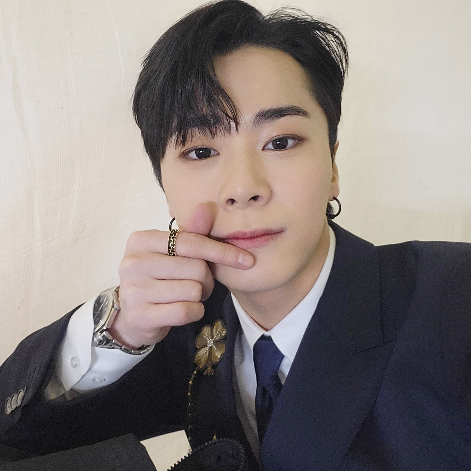 Recent activity shot of Moonbin (ASTRO)