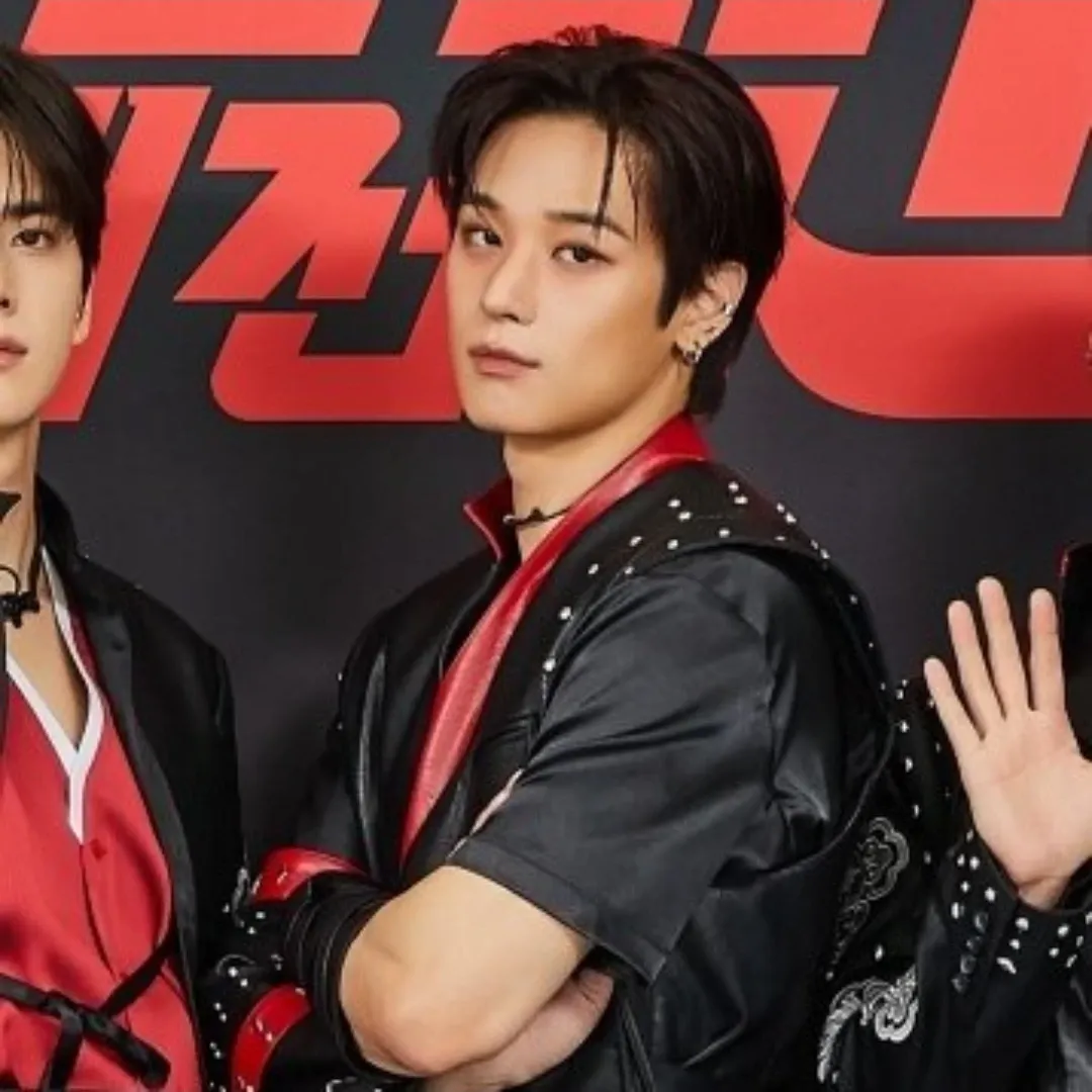 A moment captured by Juyeon (THE BOYZ)'s fan