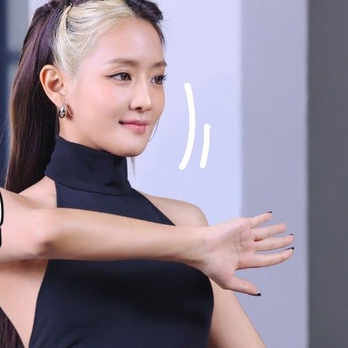 A moment captured by Minnie (i-dle)'s fan