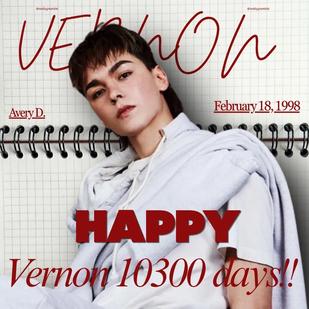 Recent activity shot of Vernon (SEVENTEEN)