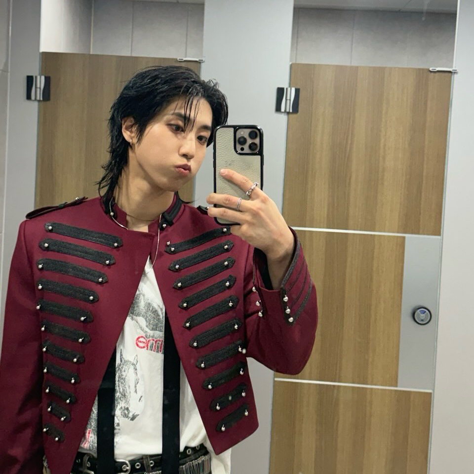 Recent activity shot of HAN (Stray Kids)