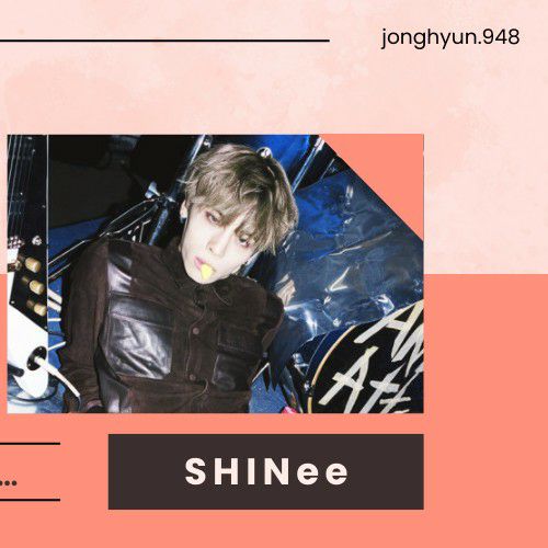 Latest photo of Jonghyun (SHINee)