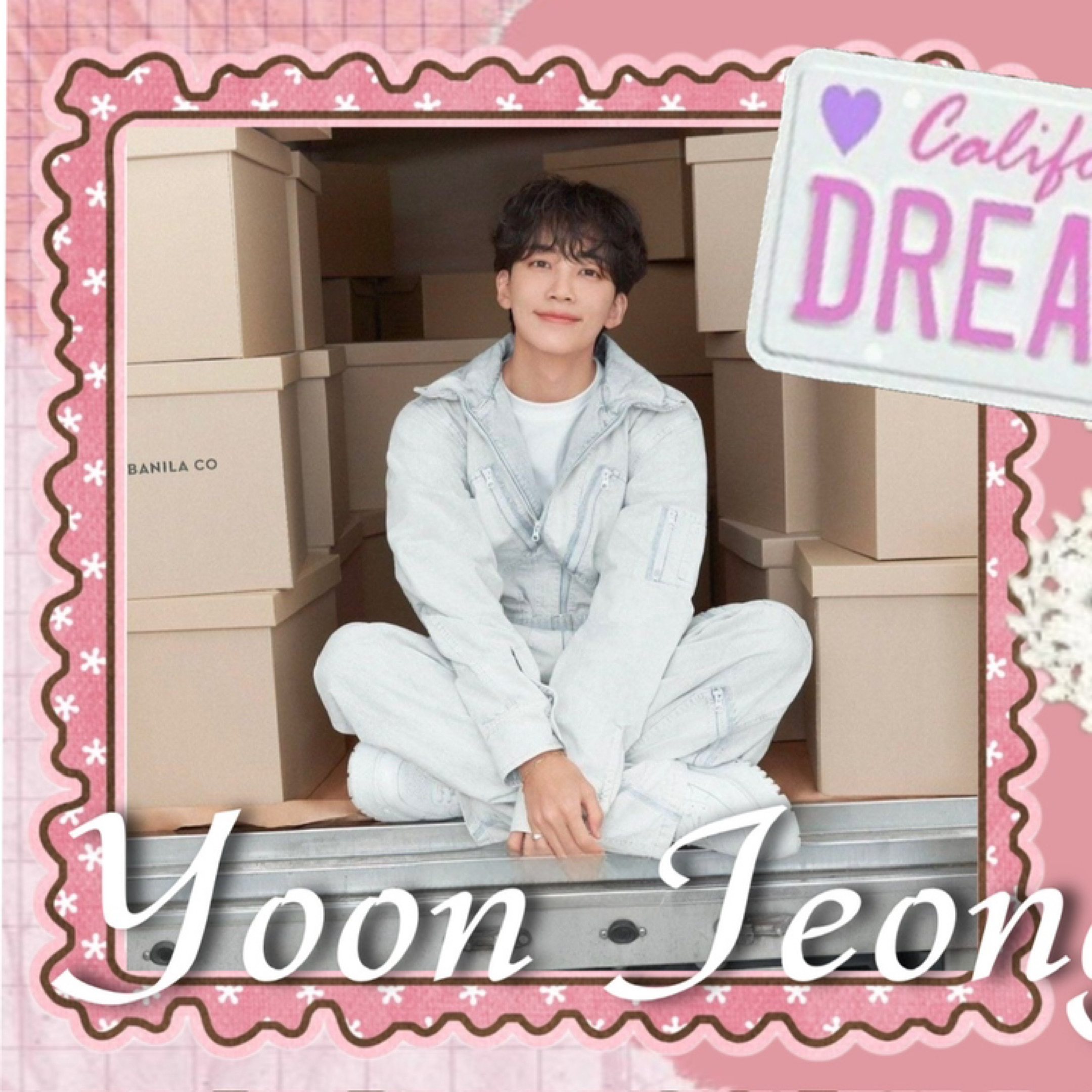 A moment captured by Jeonghan (SEVENTEEN)'s fan