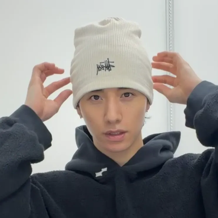 Recent activity shot of Sato Keigo (JO1)