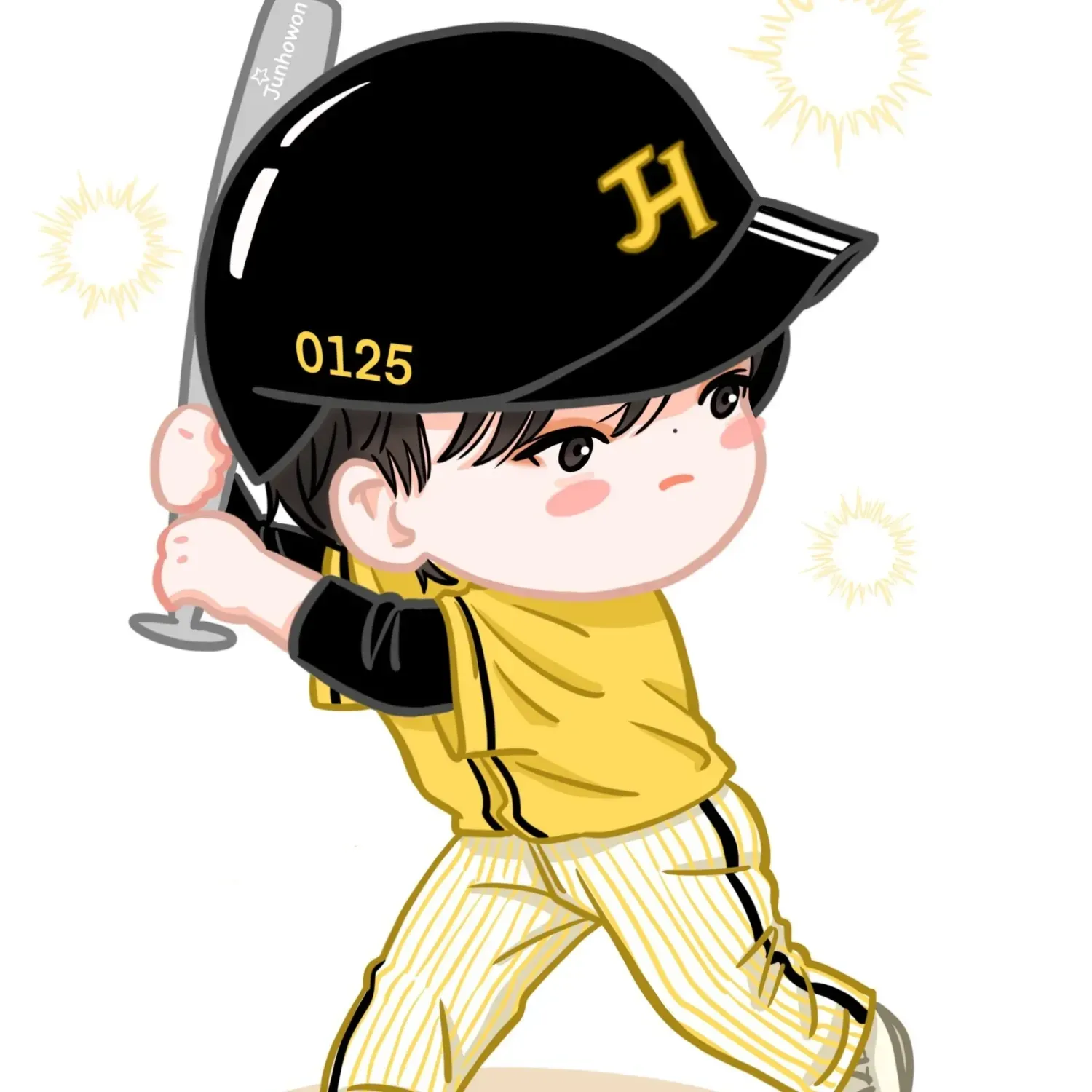 Recent activity shot of Junho (2PM)