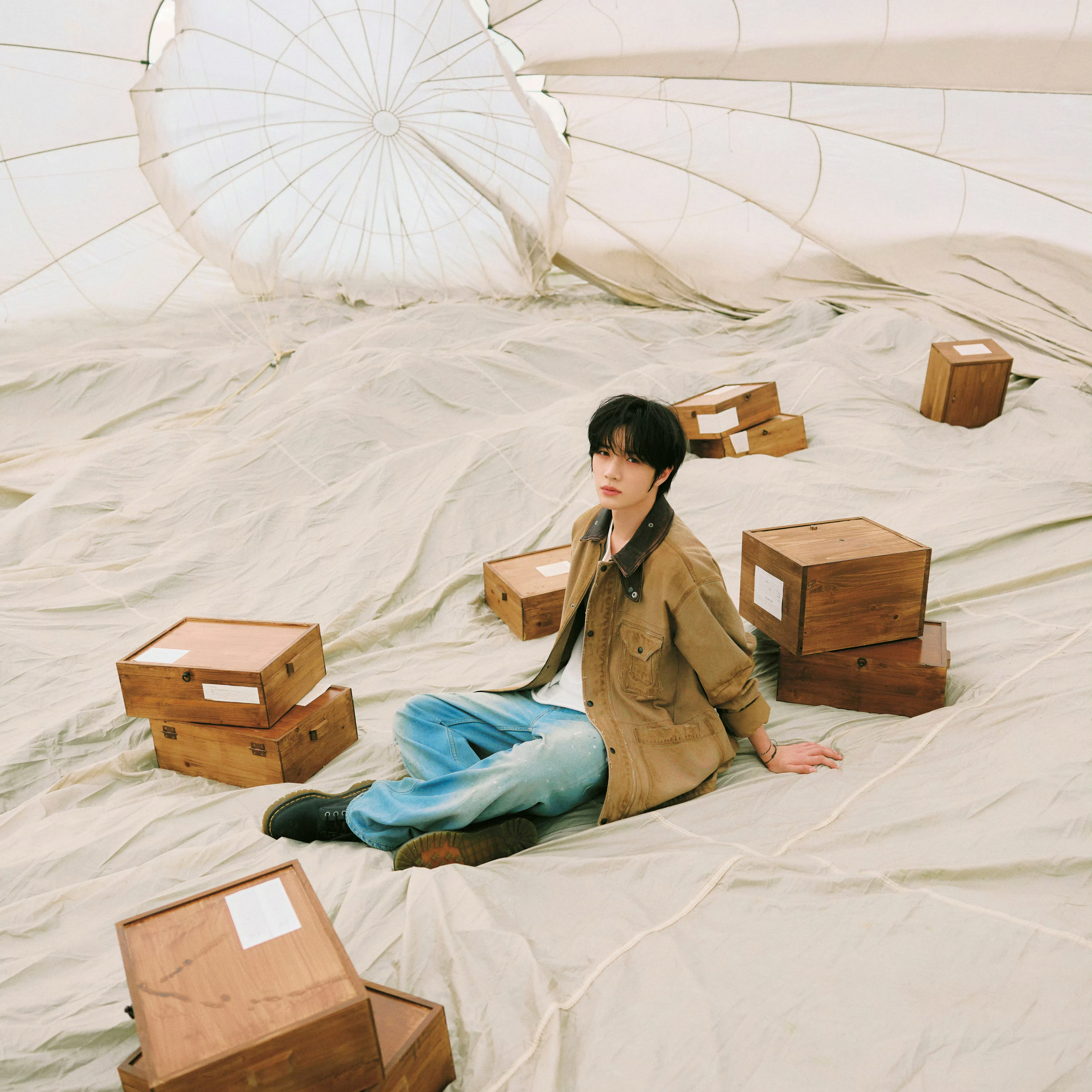 Behind-the-scenes cut of Beomgyu (TOMORROW X TOGETHER)