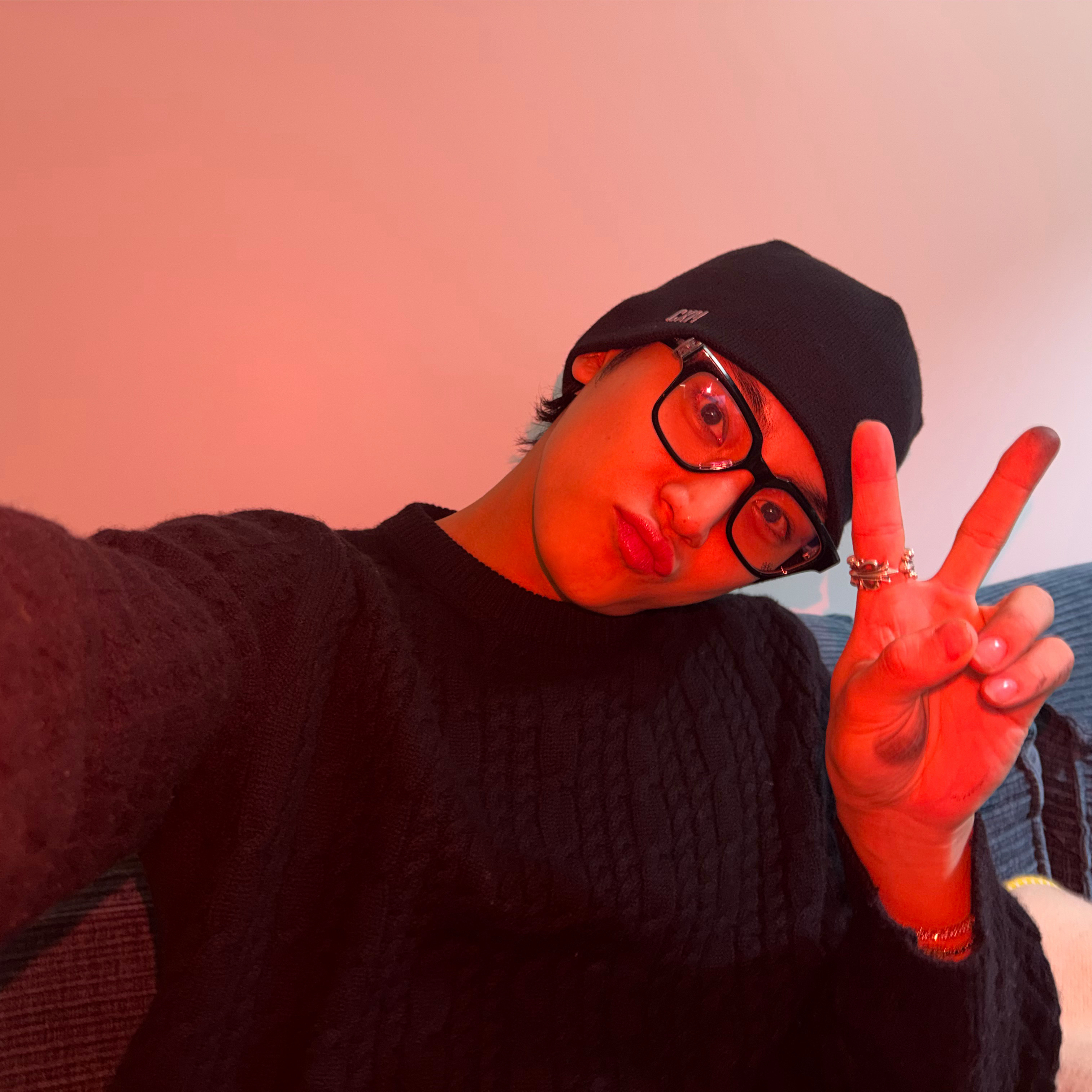 A moment captured by Mingyu (SEVENTEEN)'s fan