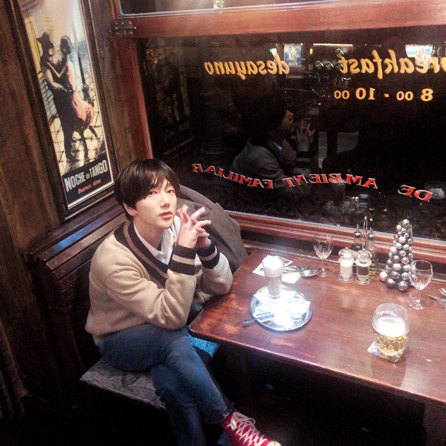 Recent activity shot of Yesung (Super Junior)