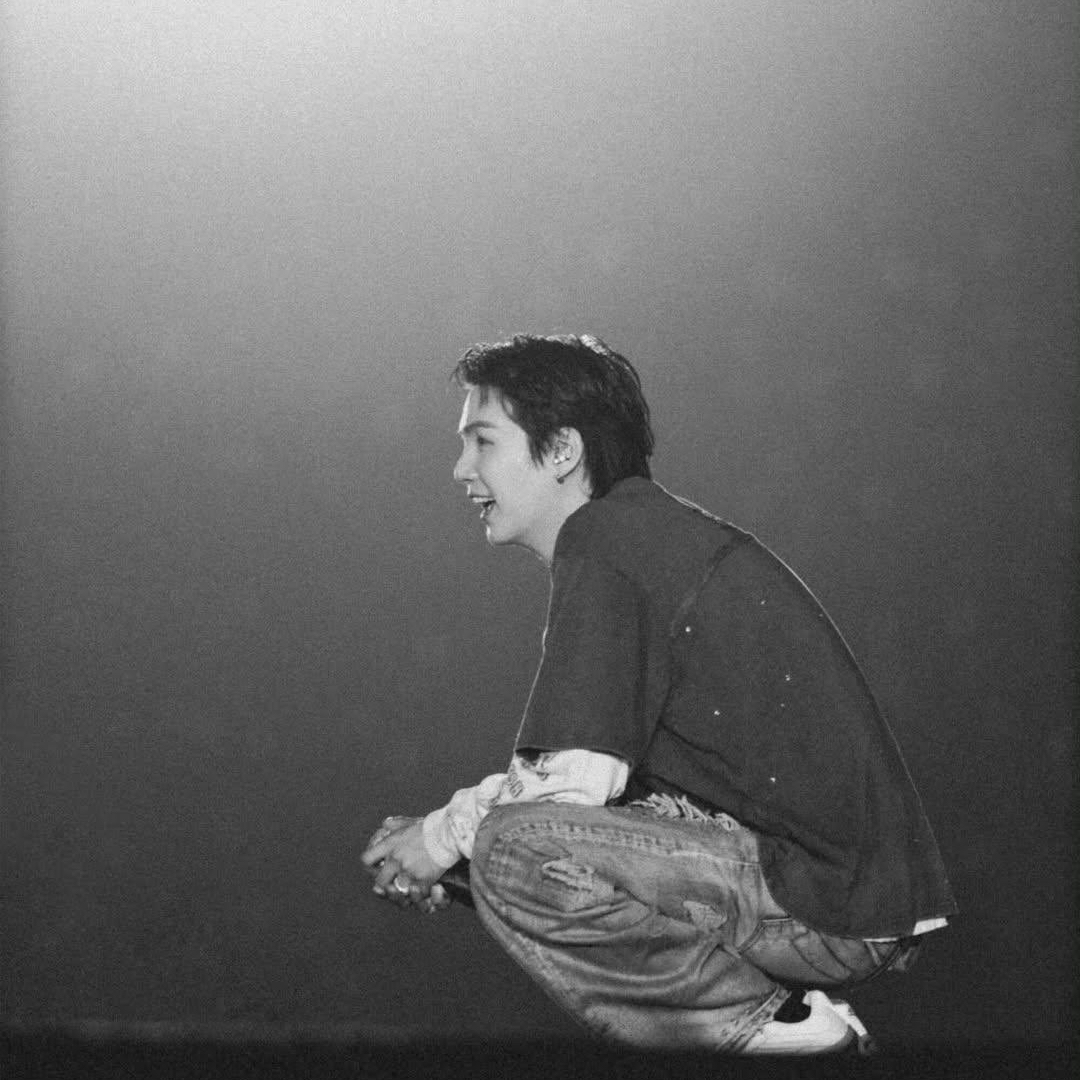 SUGA (防彈少年團)粉絲拍下的瞬間