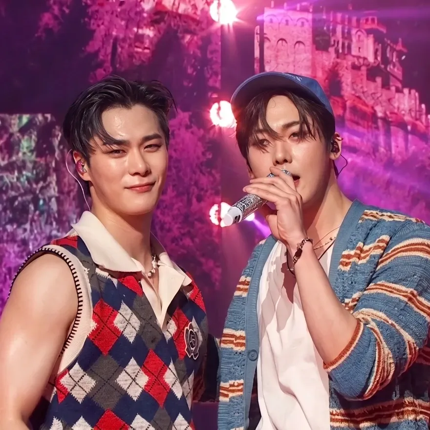 A moment captured by Moonbin (ASTRO)'s fan