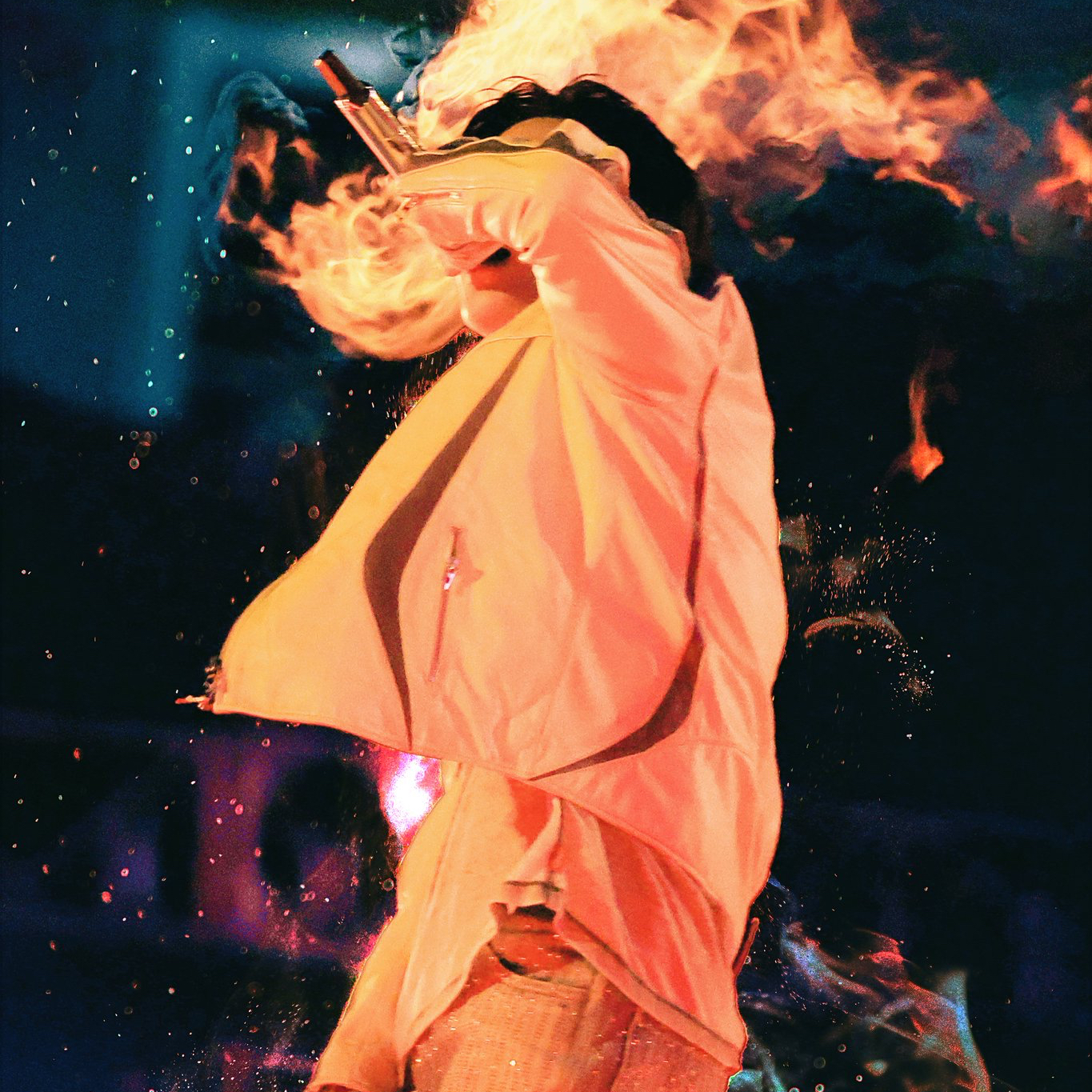 Recent activity shot of SUGA (BTS)