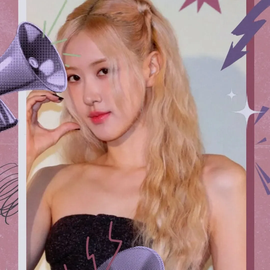 로제 (BLACKPINK)의 비하인드 컷