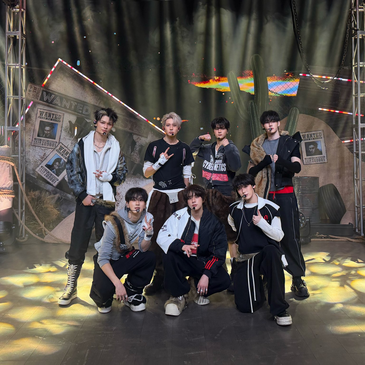 ENHYPENの舞台裏ショット