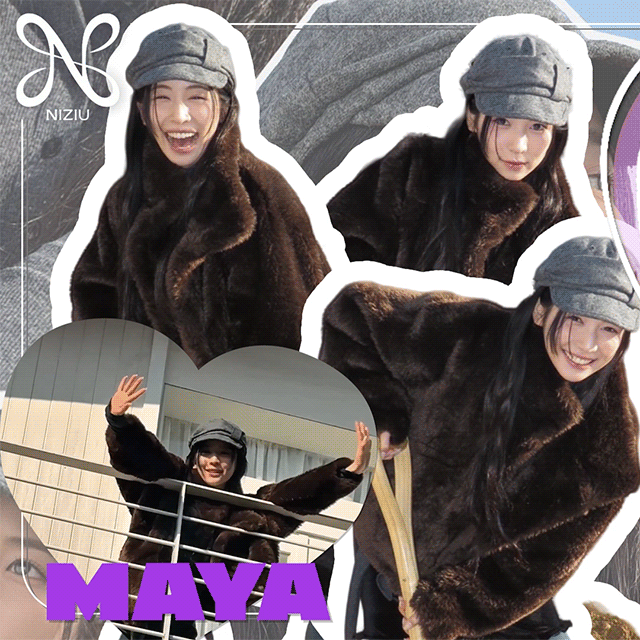 Recent activity shot of Maya (NiziU)