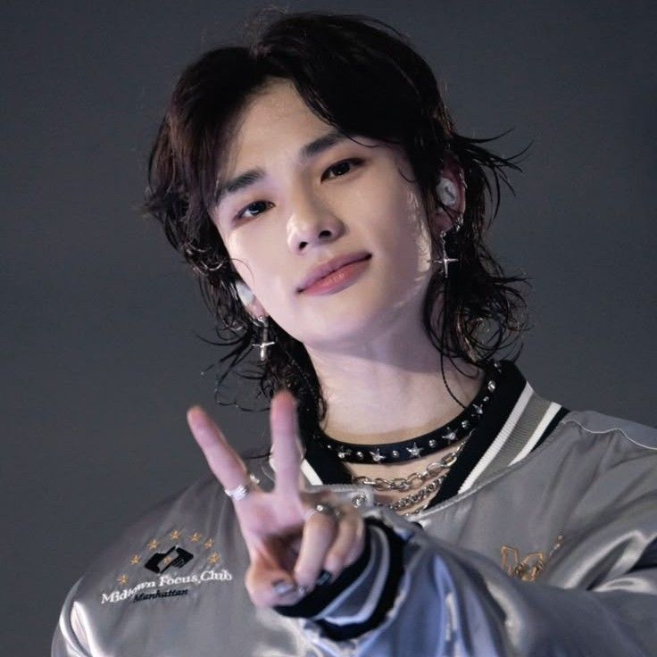 A moment captured by Hyunjin (Stray Kids)'s fan