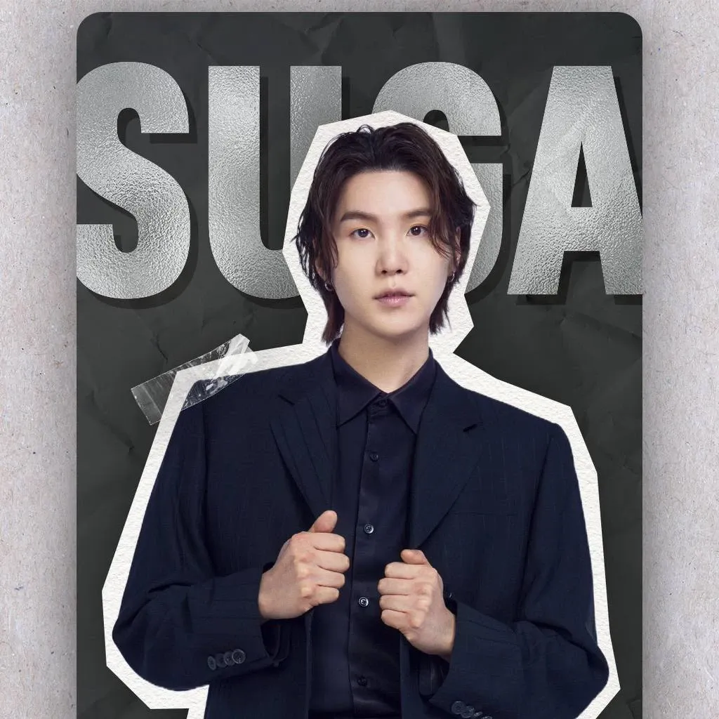 Momen yang diabadikan oleh penggemar SUGA (BTS)