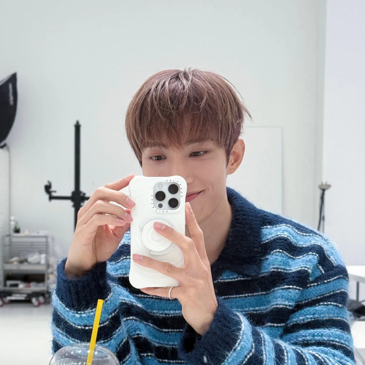 A moment captured by DK (SEVENTEEN)'s fan