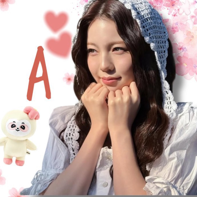 Behind-the-scenes cut of Ayaka (NiziU)