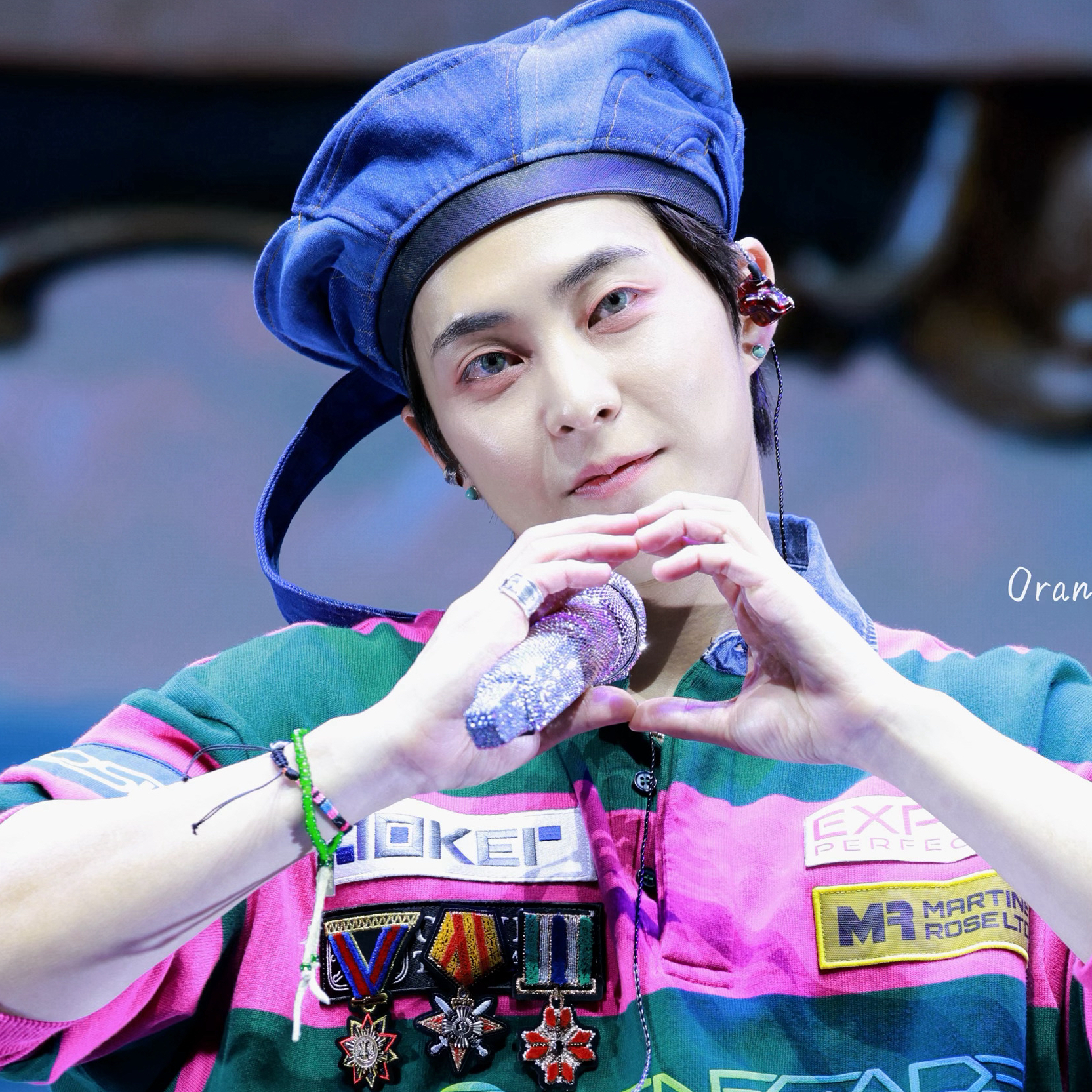 A moment captured by Xiumin (EXO)'s fan