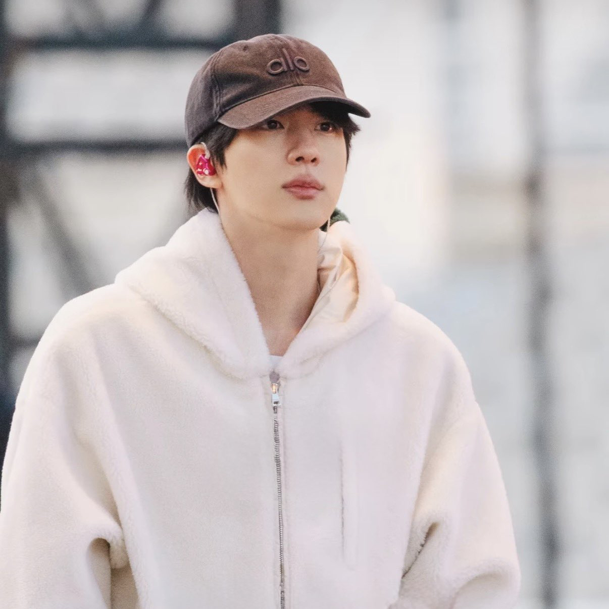 Momen yang diabadikan oleh penggemar Jin (BTS)