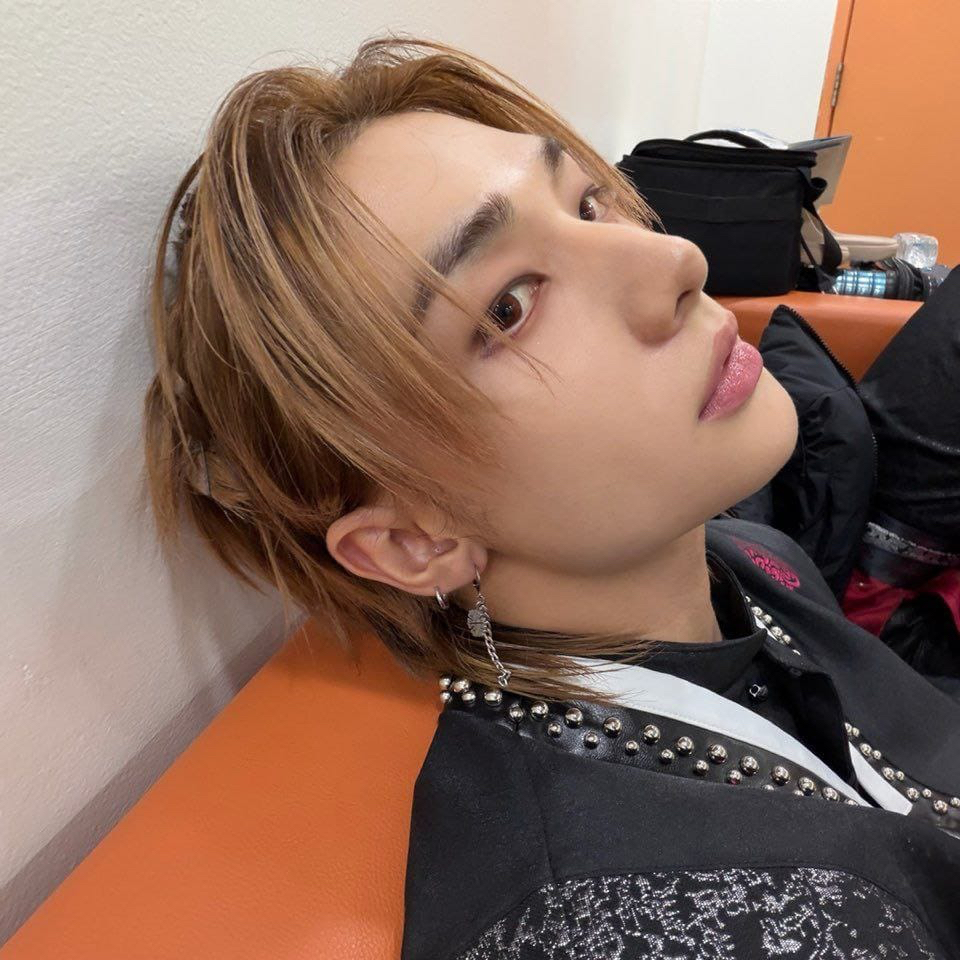 Recent activity shot of Hyunjin (Stray Kids)