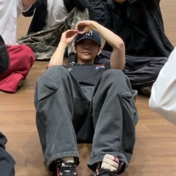 Recent activity shot of Joshua (SEVENTEEN)