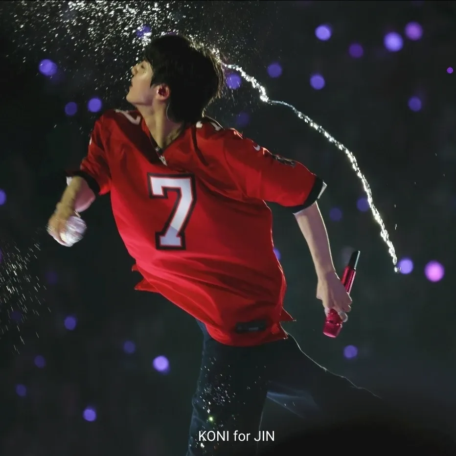 A moment captured by Jin (BTS)'s fan