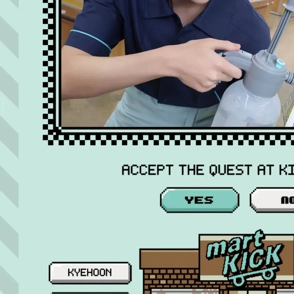 Behind-the-scenes cut of Donghyeon (KickFlip)