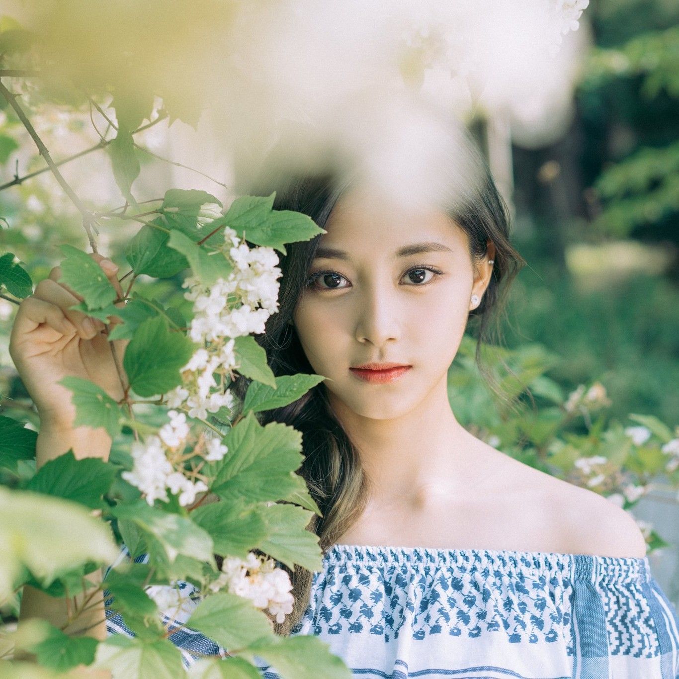 Momen yang diabadikan oleh penggemar Tzuyu (TWICE)