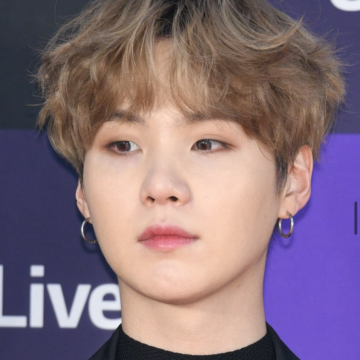 Recent activity shot of SUGA (BTS)