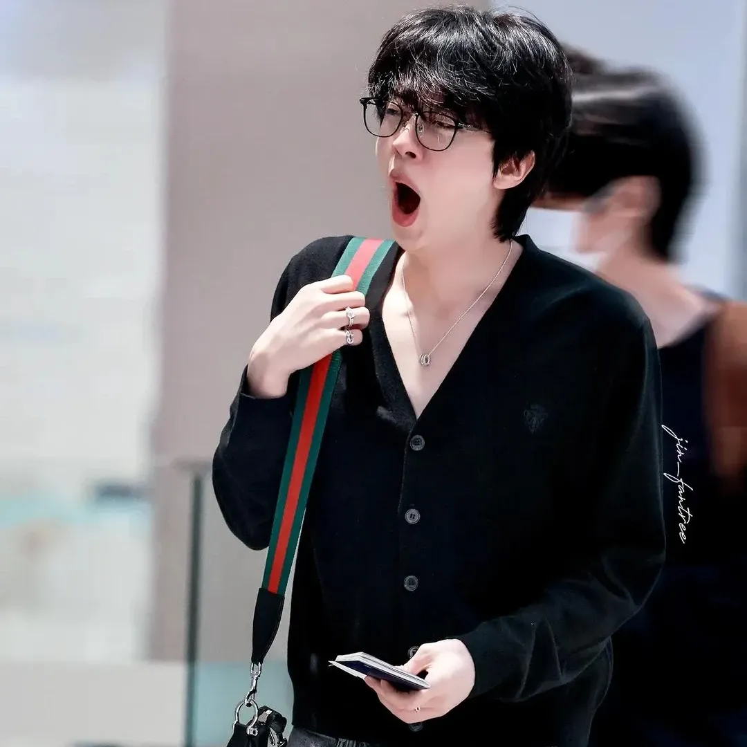 Latest photo of Jin (BTS)