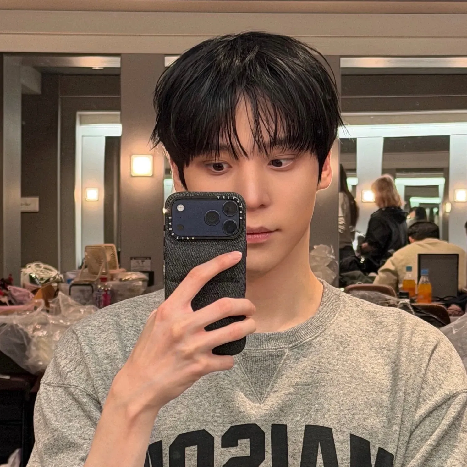 A moment captured by ATEEZ's fan