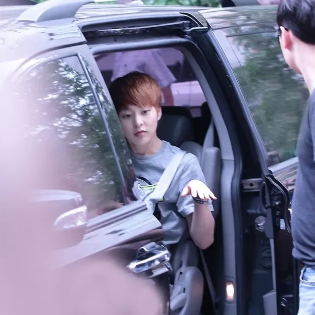 Recent activity shot of Xiumin (EXO)