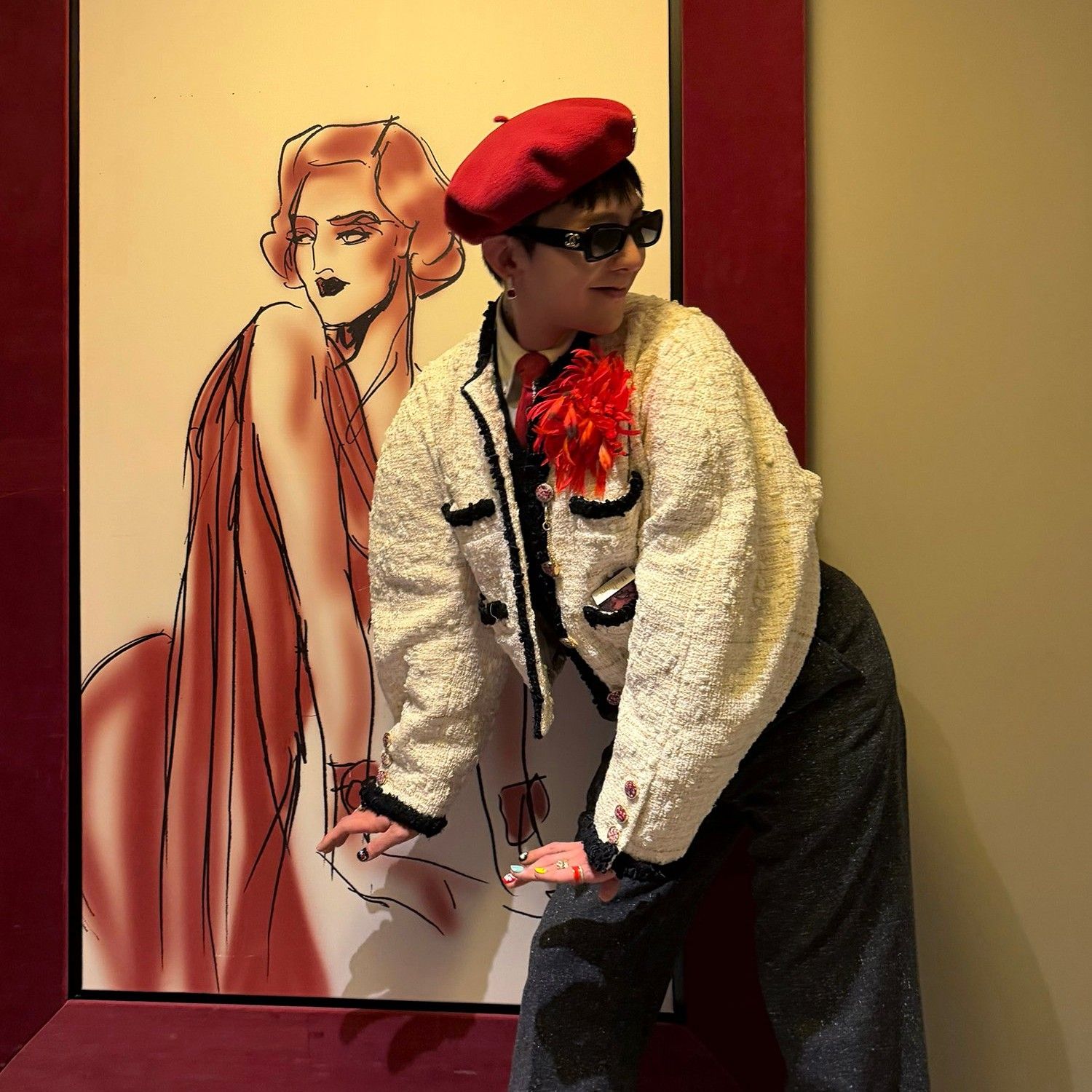 Recent activity shot of G-DRAGON (BIGBANG)