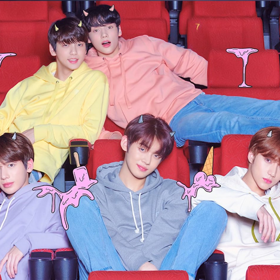 TOMORROW X TOGETHER的幕后花絮