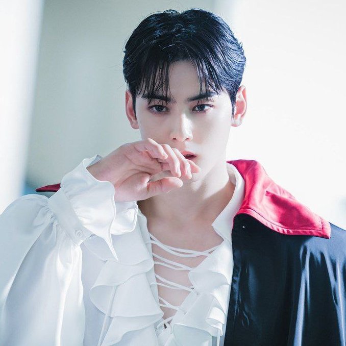 Recent activity shot of Eunwoo (ASTRO)