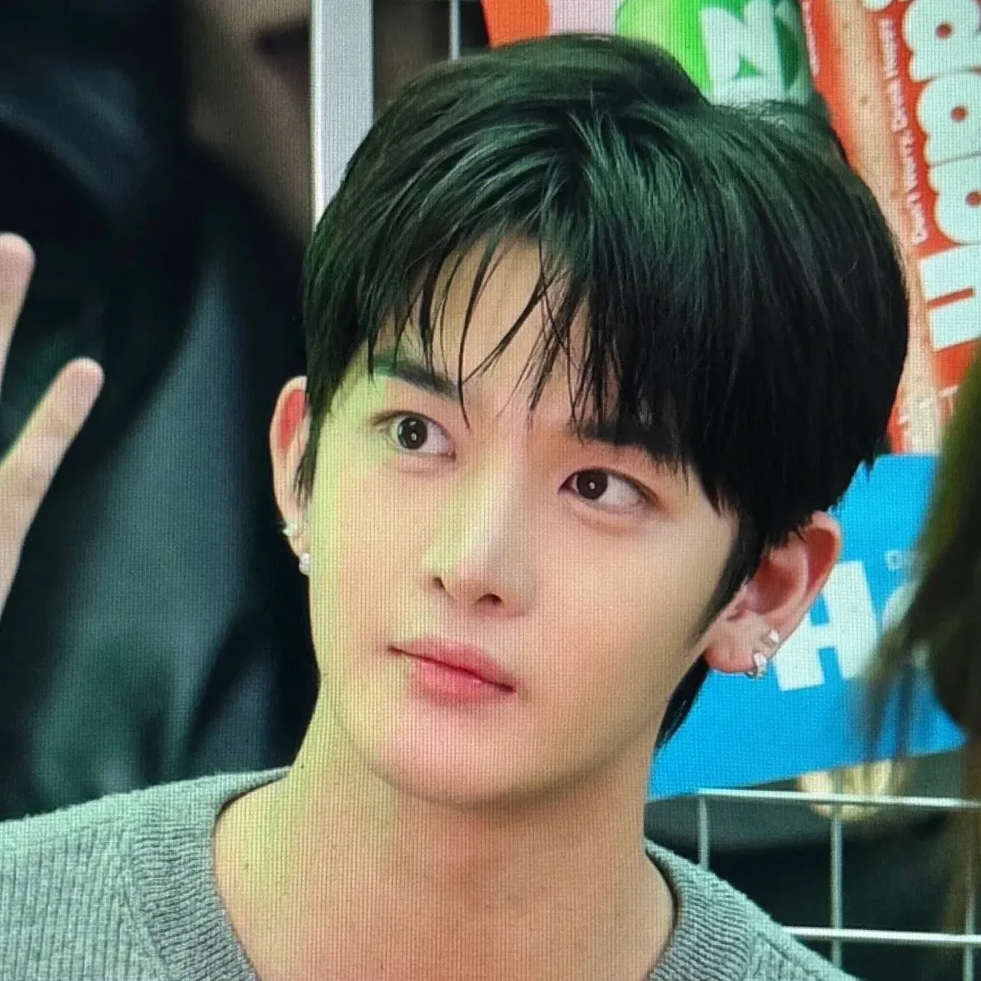 A moment captured by Bae Jinyoung's fan