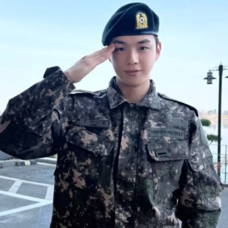 A moment captured by Kang Daniel's fan