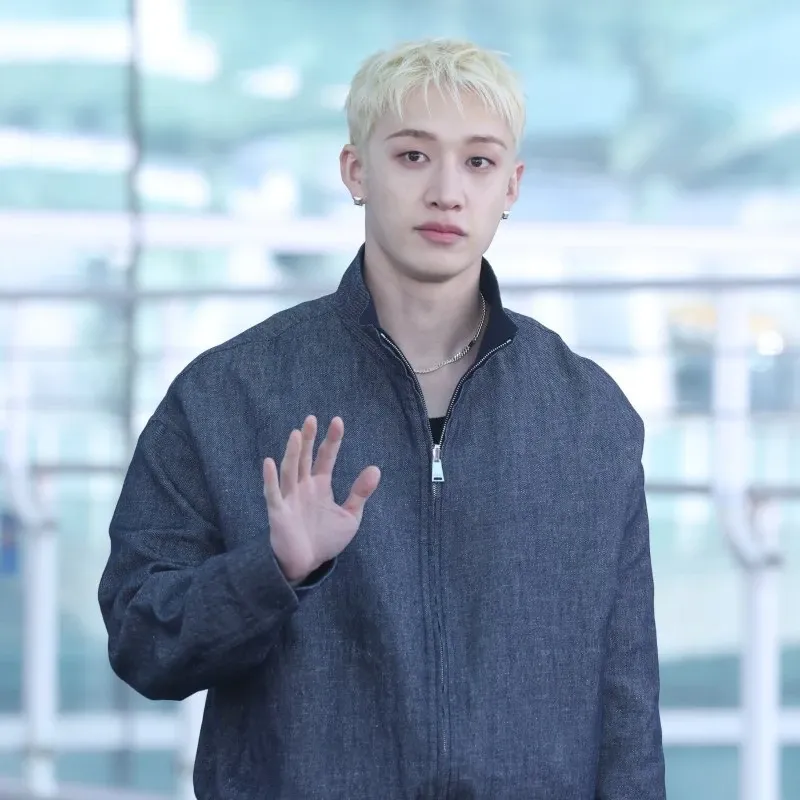 Recent activity shot of Bang Chan (Stray Kids)
