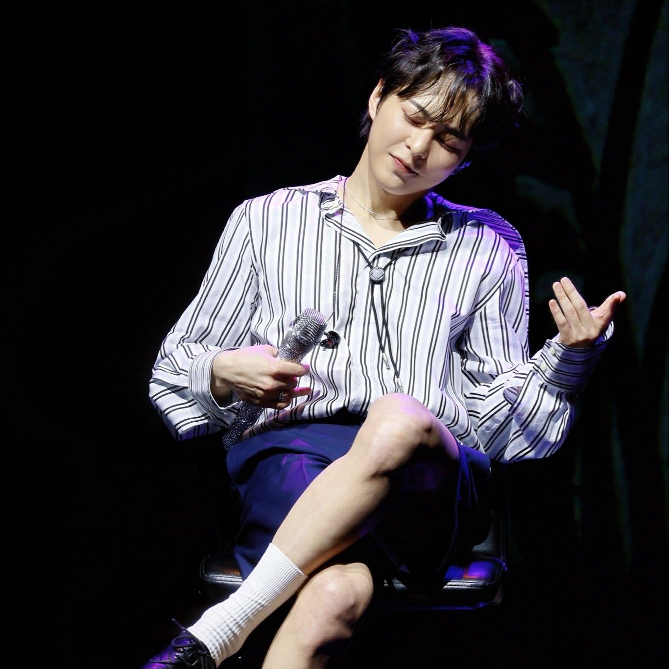 Recent activity shot of Xiumin (EXO)