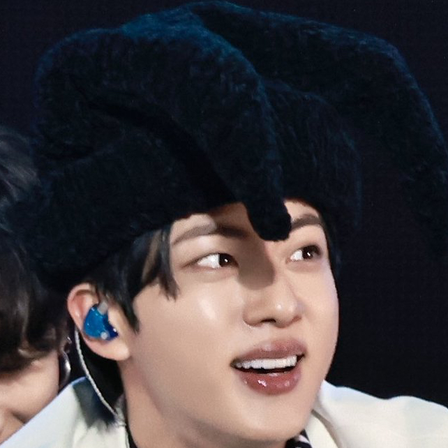 Recent activity shot of Jin (BTS)