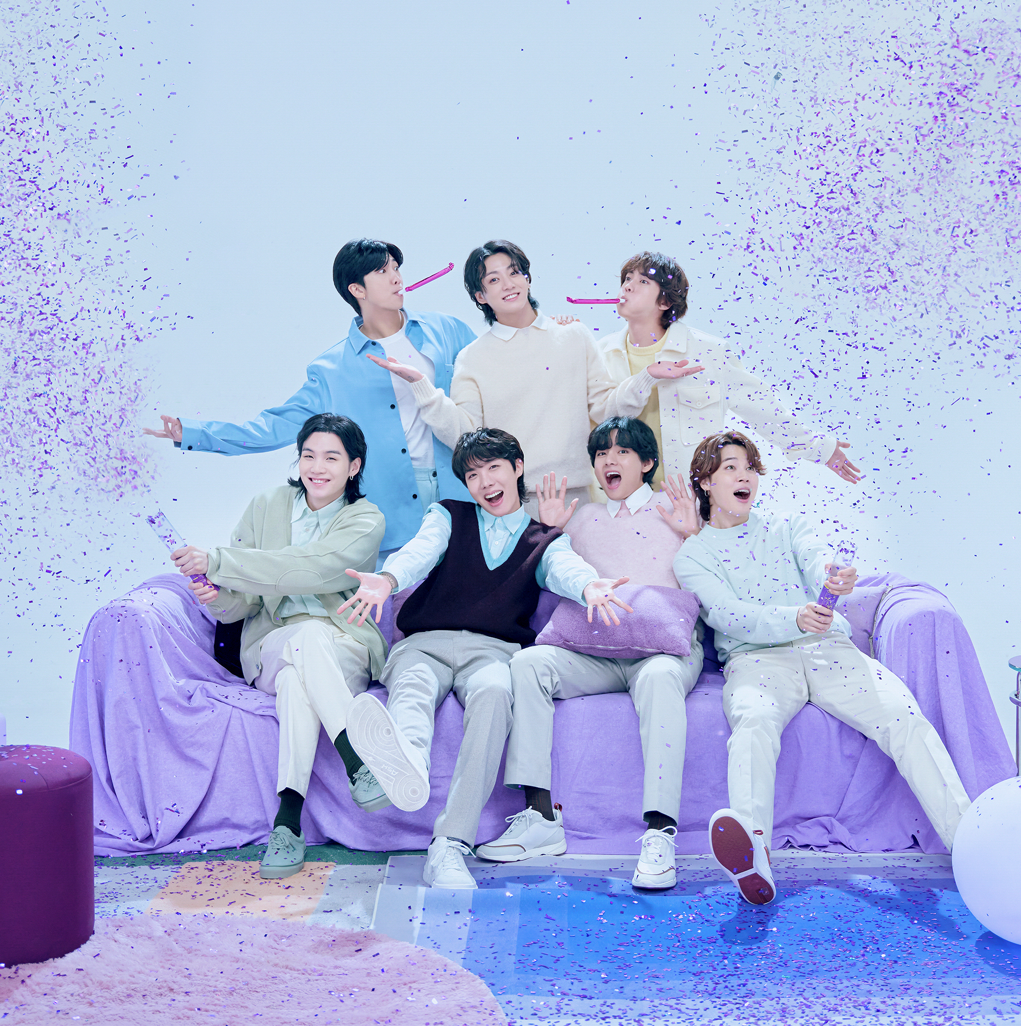 A moment captured by BTS's fan