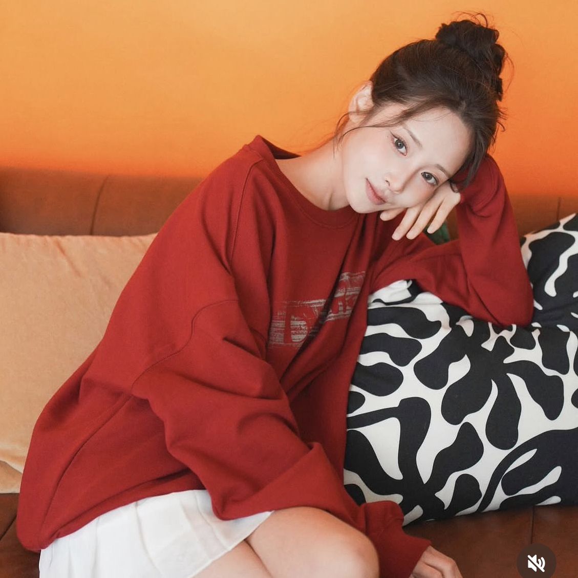 A moment captured by You Jiae (Lovelyz)'s fan