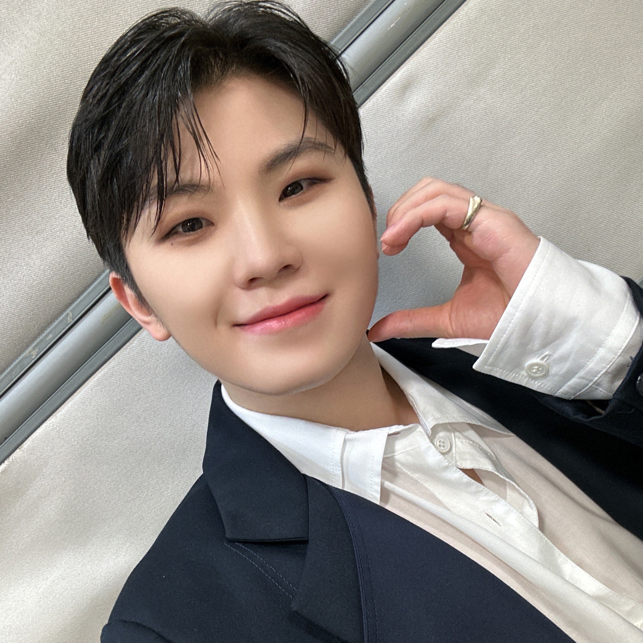 Recent activity shot of Woozi (SEVENTEEN)