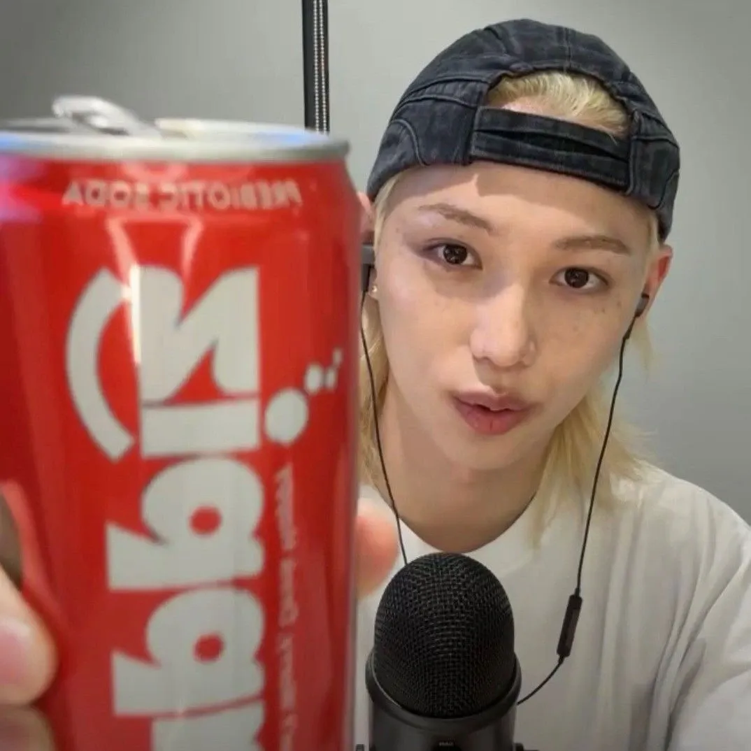 Recent activity shot of Felix (Stray Kids)