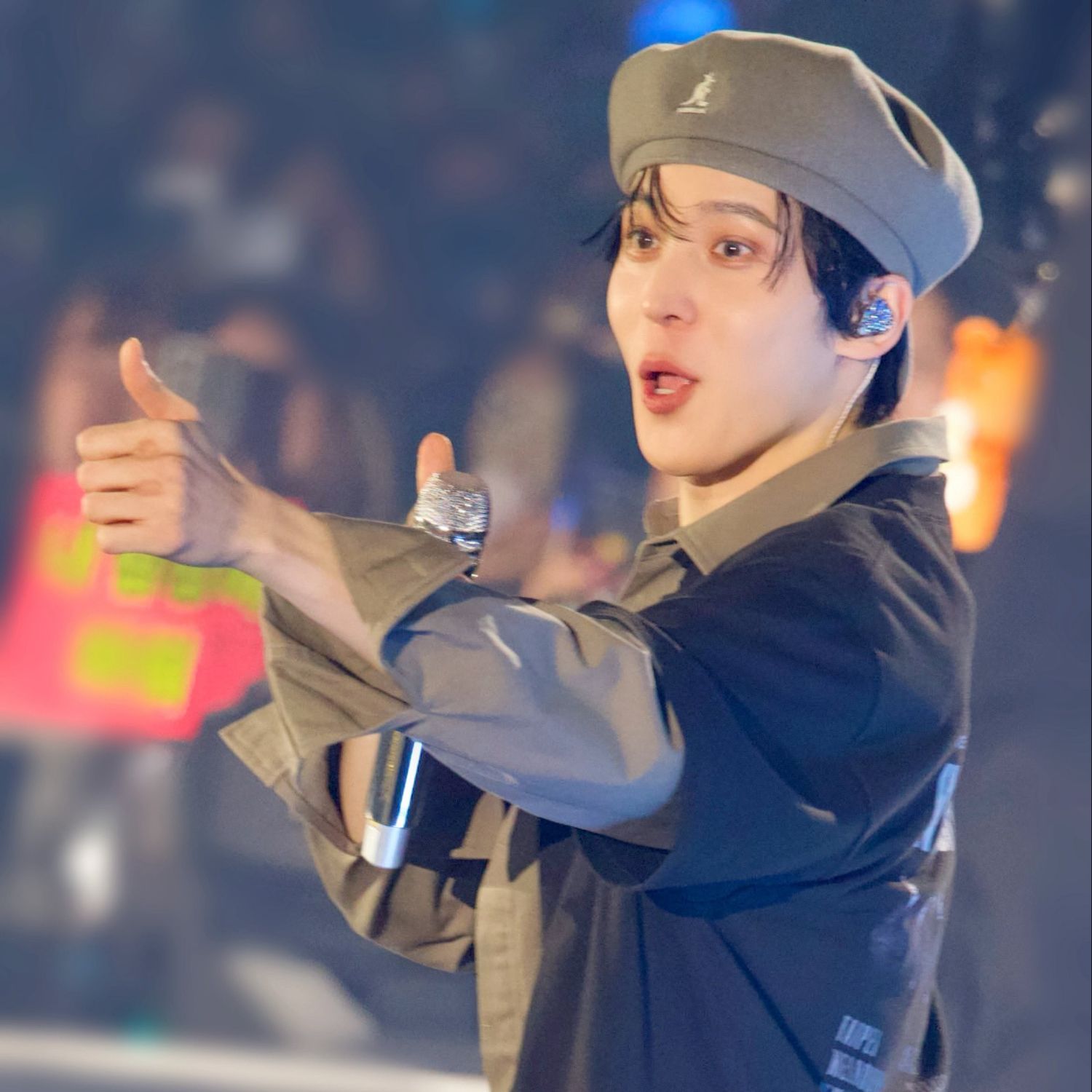 Behind-the-scenes cut of Yunho (ATEEZ)